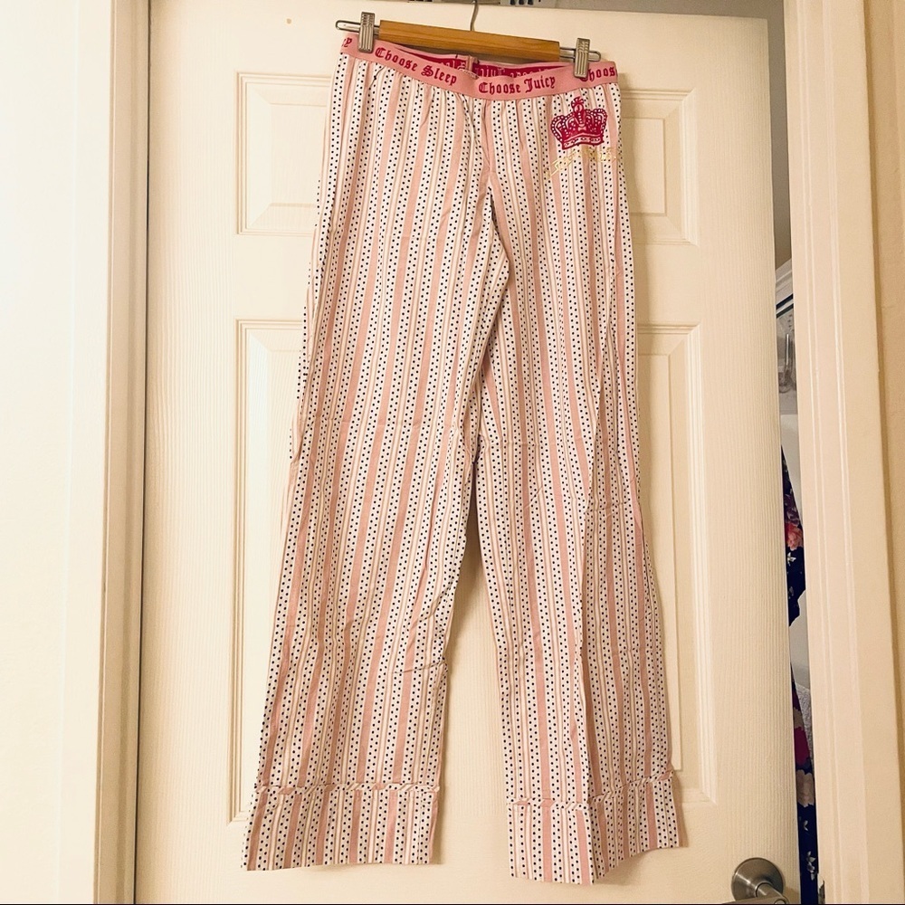 Y2K STYLE | Juicy Couture | Pajama Bottoms Size P